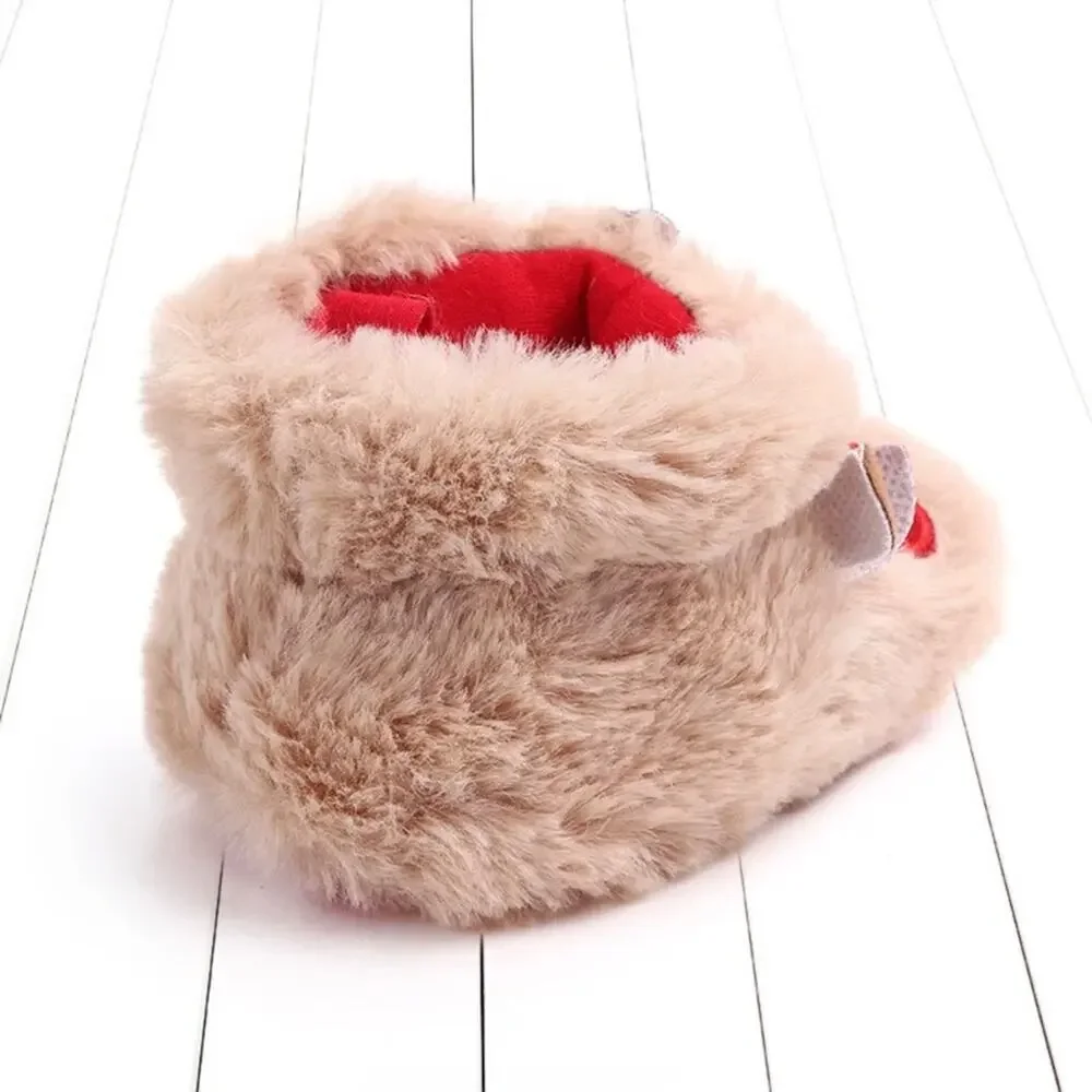 New pre walker warm non slip slippers size 1 (0-6 months), 2 (6-12 months)